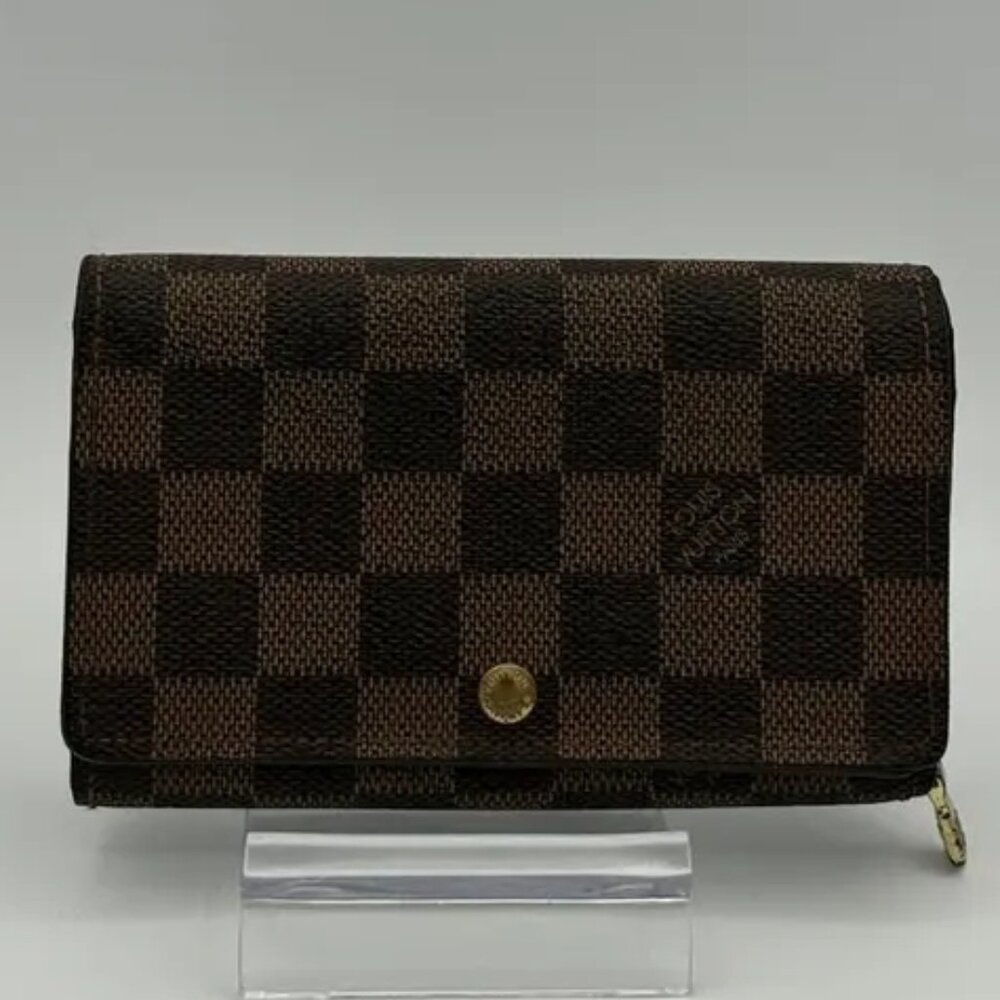 Louis Vuitton Damier Ebene Tressor Wallet